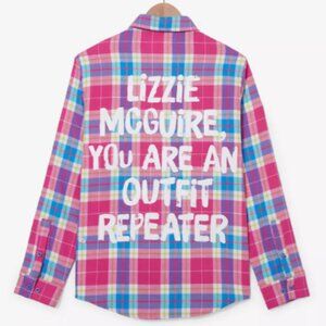 NWOT Cakeworthy DISNEY Lizzie McGuire Cartoon Lizzie Outfit Repeater Flannel